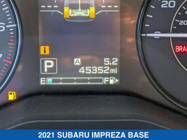 used 2021 Subaru Impreza car, priced at $19,500