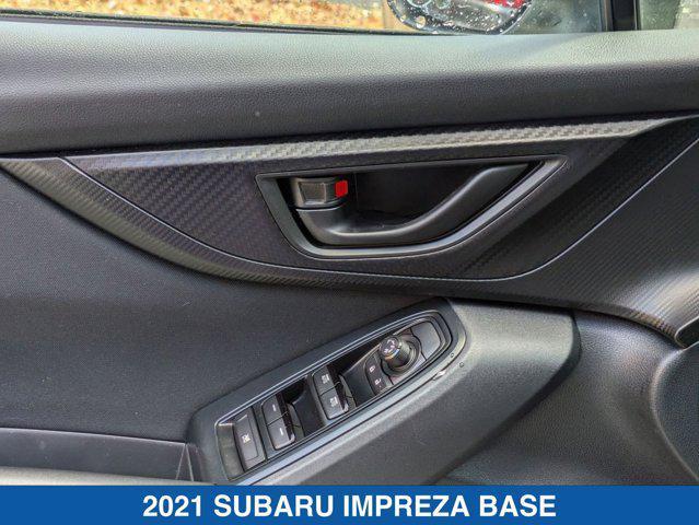 used 2021 Subaru Impreza car, priced at $19,500