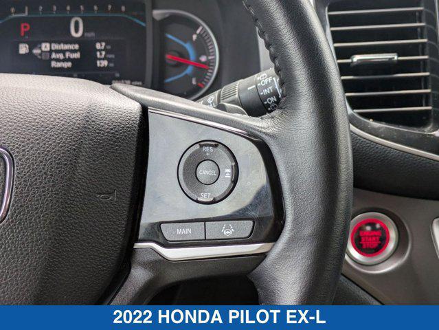 used 2022 Honda Pilot car, priced at $26,990