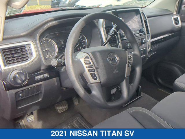 used 2021 Nissan Titan car, priced at $29,800