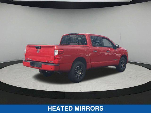 used 2021 Nissan Titan car, priced at $29,800