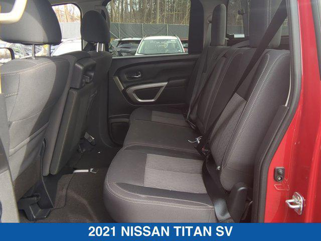 used 2021 Nissan Titan car, priced at $29,800