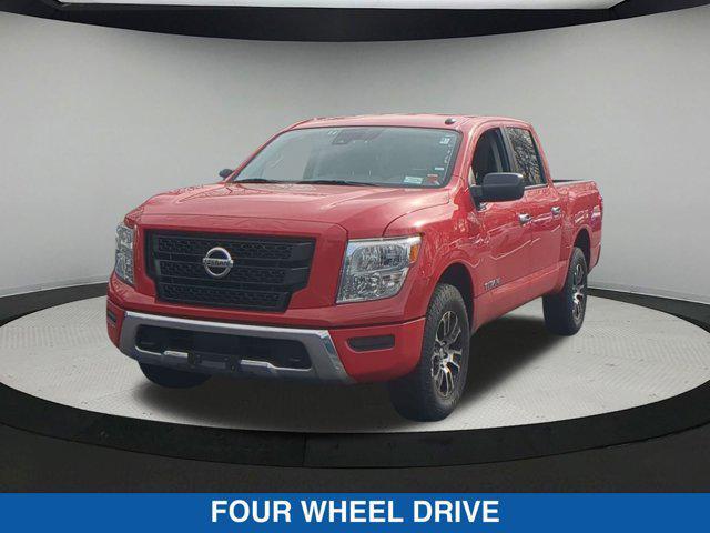 used 2021 Nissan Titan car, priced at $29,800