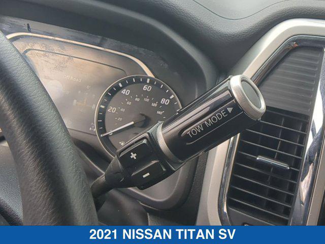 used 2021 Nissan Titan car, priced at $29,800