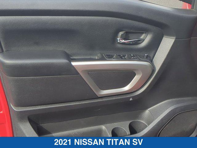 used 2021 Nissan Titan car, priced at $29,800