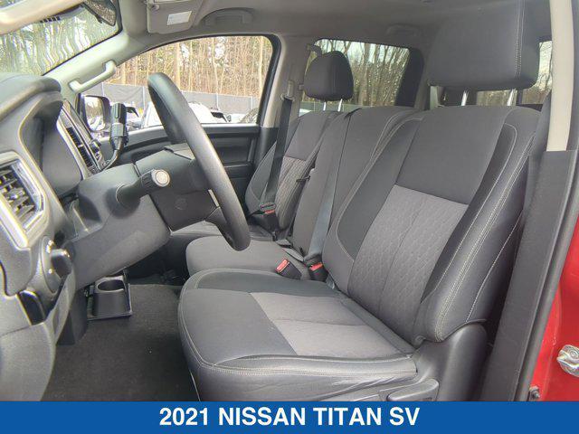 used 2021 Nissan Titan car, priced at $29,800