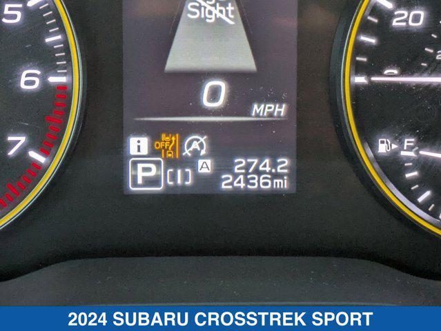 used 2024 Subaru Crosstrek car, priced at $31,800