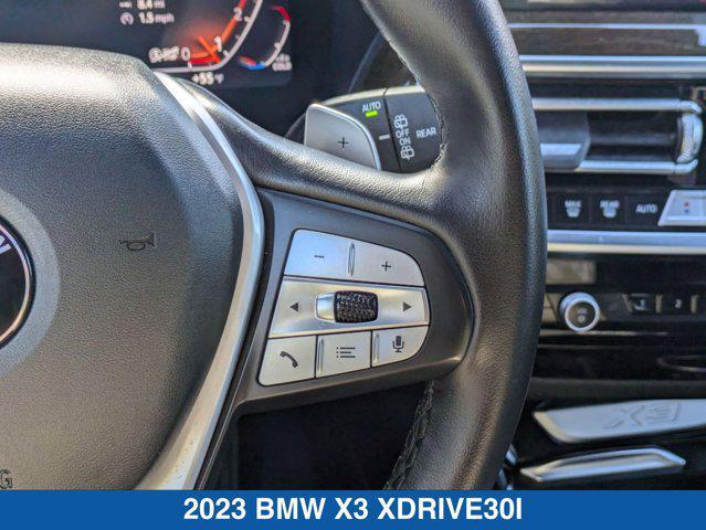 used 2023 BMW X3 car, priced at $36,990