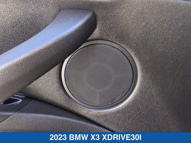 used 2023 BMW X3 car, priced at $36,990