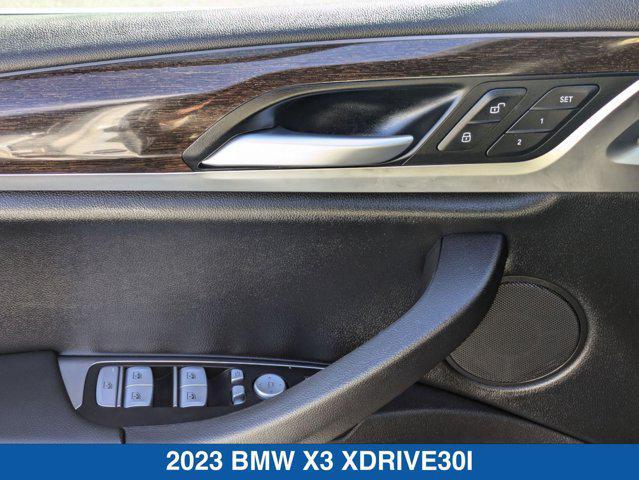 used 2023 BMW X3 car, priced at $36,990