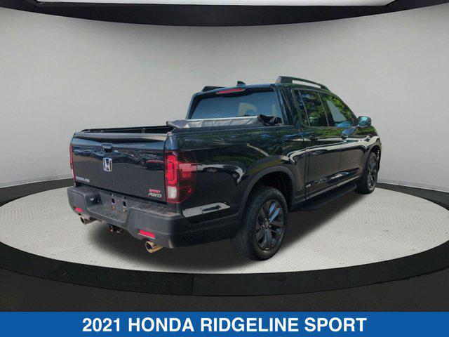 used 2021 Honda Ridgeline car, priced at $29,800