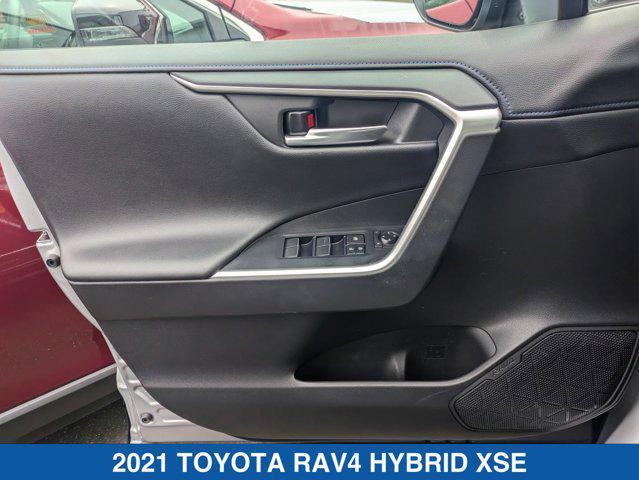 used 2021 Toyota RAV4 Hybrid car, priced at $33,800