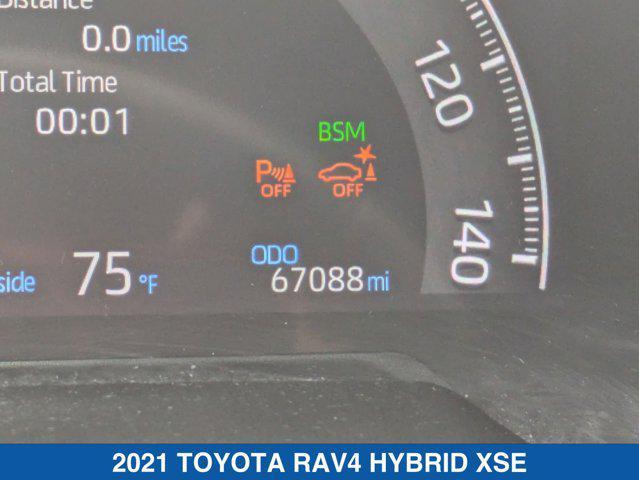 used 2021 Toyota RAV4 Hybrid car, priced at $33,800