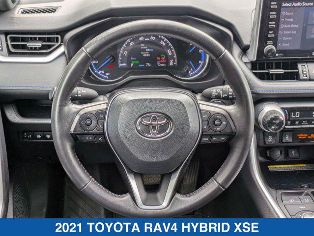 used 2021 Toyota RAV4 Hybrid car, priced at $33,800