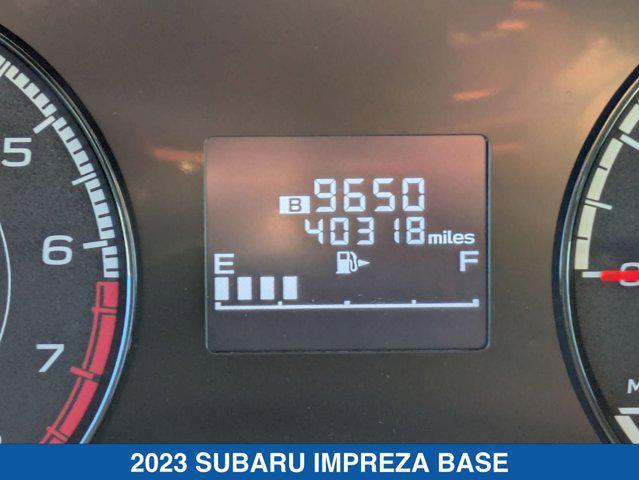 used 2023 Subaru Impreza car, priced at $21,800