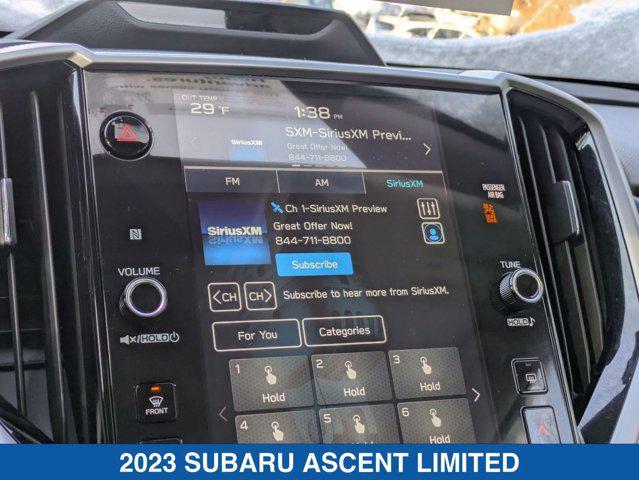 used 2023 Subaru Ascent car, priced at $33,900