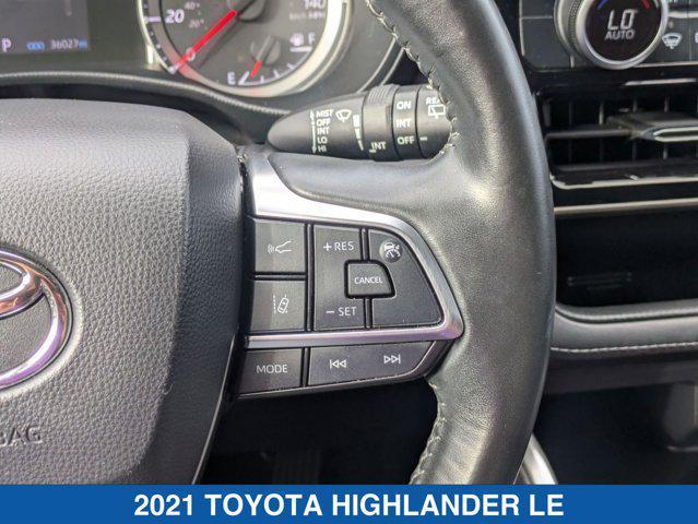 used 2021 Toyota Highlander car, priced at $32,800