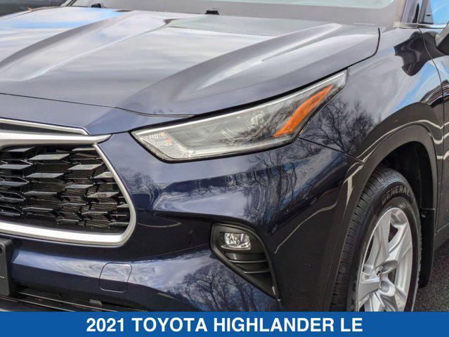 used 2021 Toyota Highlander car, priced at $32,800