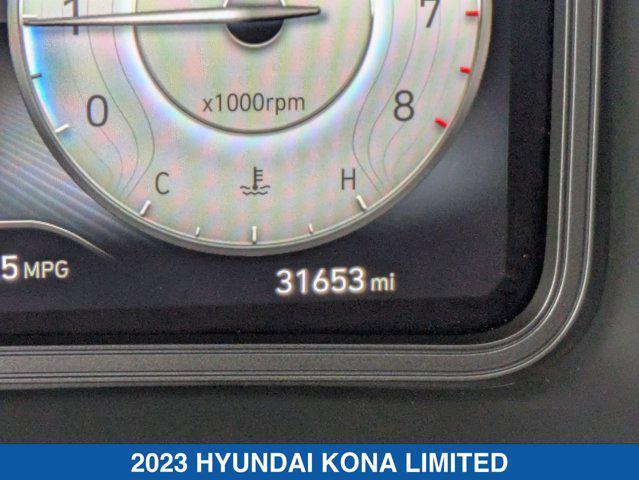 used 2023 Hyundai Kona car, priced at $21,500