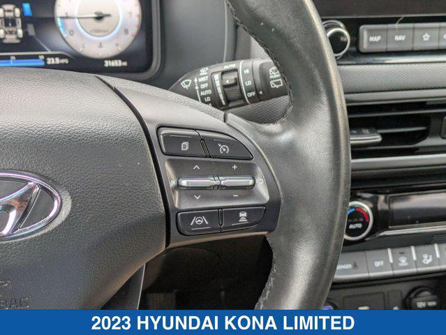 used 2023 Hyundai Kona car, priced at $21,500