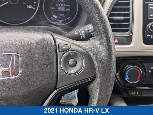 used 2021 Honda HR-V car, priced at $18,700