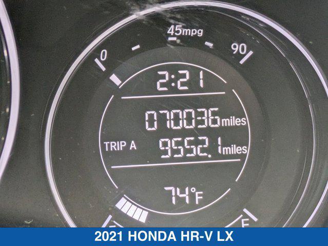 used 2021 Honda HR-V car, priced at $18,700