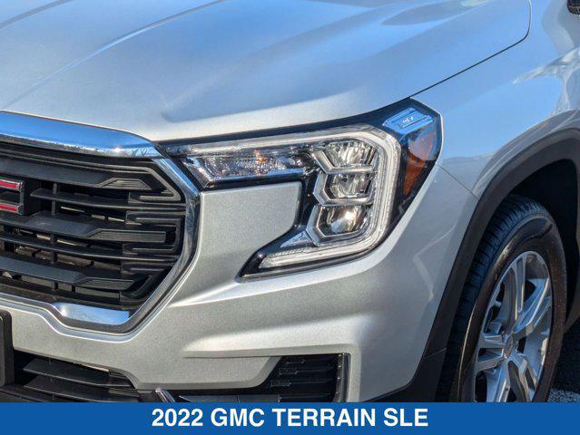 used 2022 GMC Terrain car, priced at $21,000