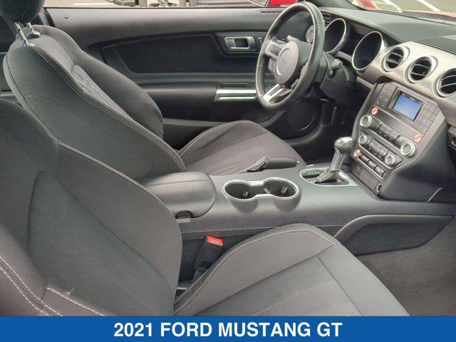 used 2021 Ford Mustang car, priced at $30,500