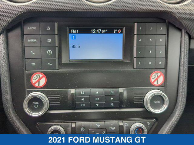 used 2021 Ford Mustang car, priced at $30,500