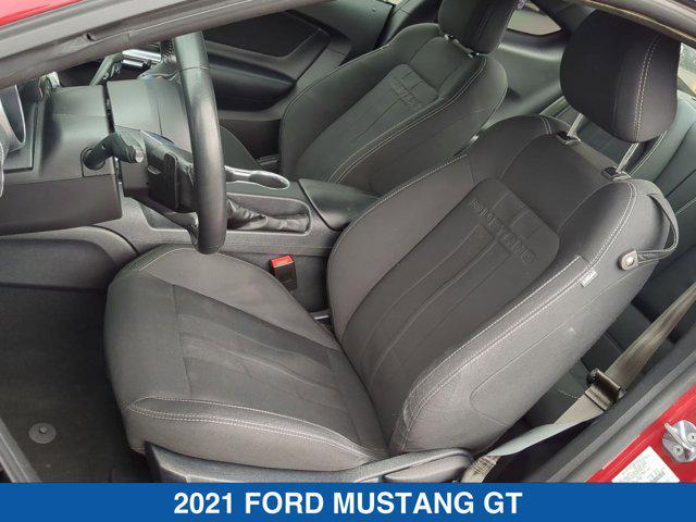 used 2021 Ford Mustang car, priced at $30,500