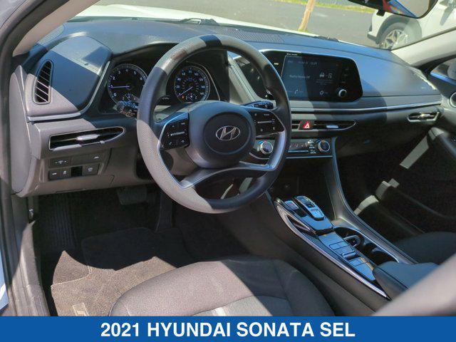 used 2021 Hyundai Sonata car, priced at $18,500