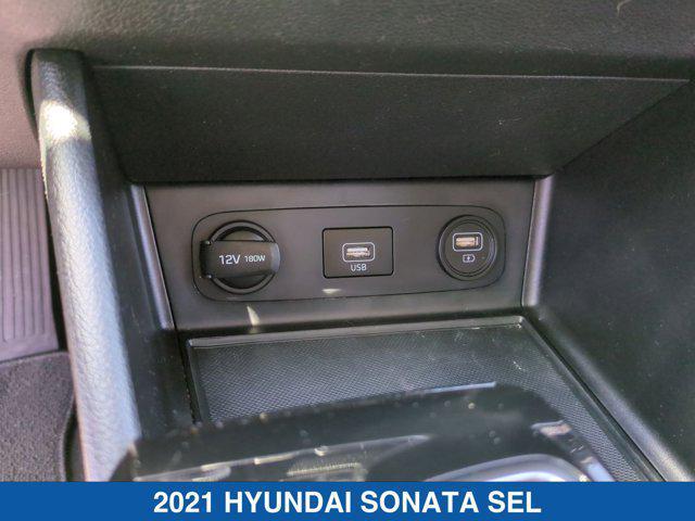 used 2021 Hyundai Sonata car, priced at $18,500