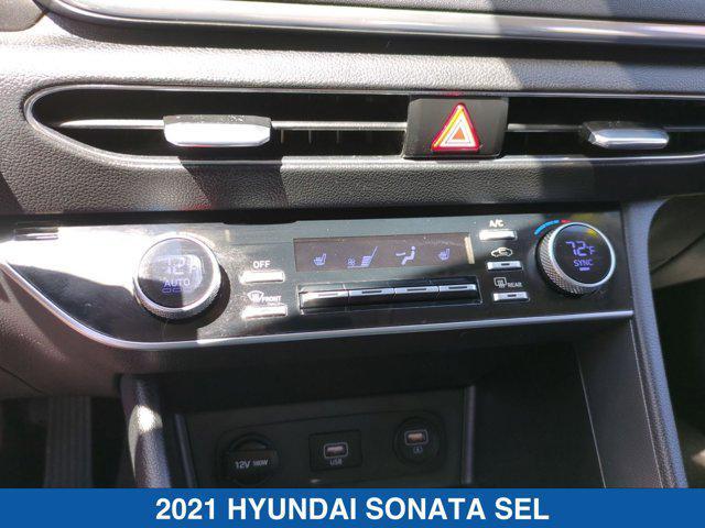 used 2021 Hyundai Sonata car, priced at $18,500