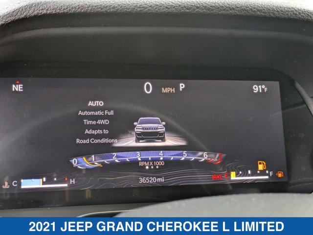 used 2021 Jeep Grand Cherokee L car, priced at $32,400