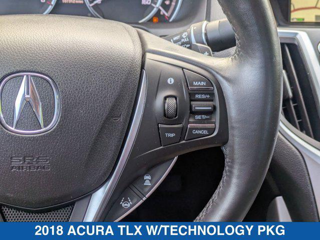 used 2018 Acura TLX car, priced at $17,900