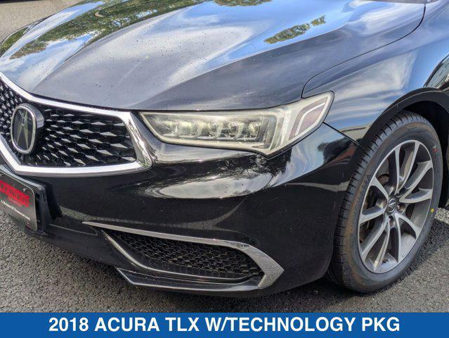 used 2018 Acura TLX car, priced at $17,900