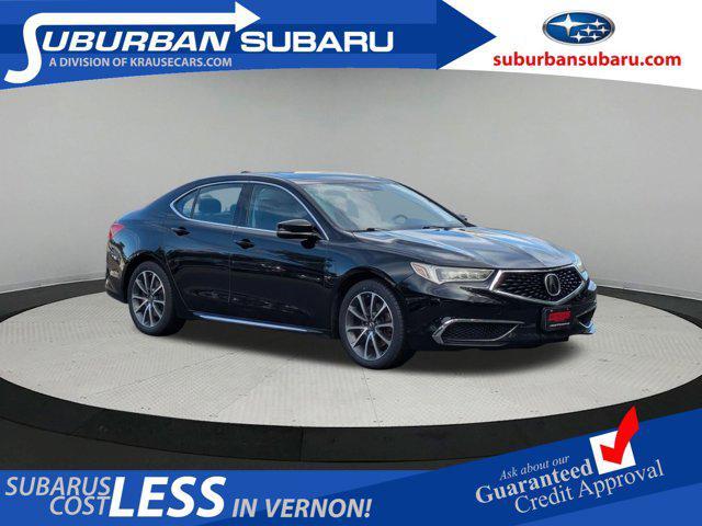 used 2018 Acura TLX car, priced at $17,900