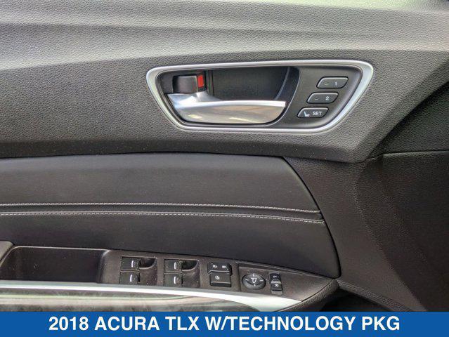 used 2018 Acura TLX car, priced at $17,900