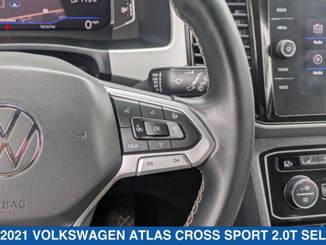 used 2021 Volkswagen Atlas Cross Sport car, priced at $24,990