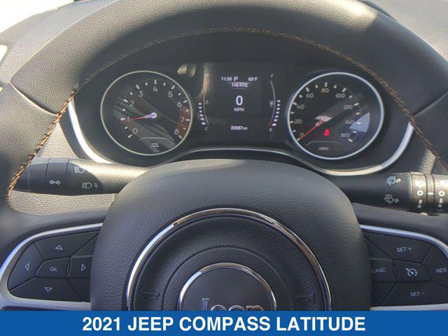 used 2021 Jeep Compass car, priced at $19,900