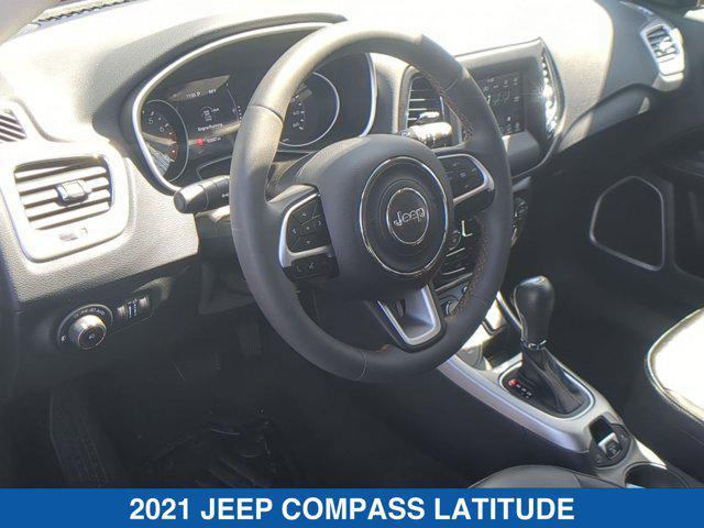 used 2021 Jeep Compass car, priced at $19,900