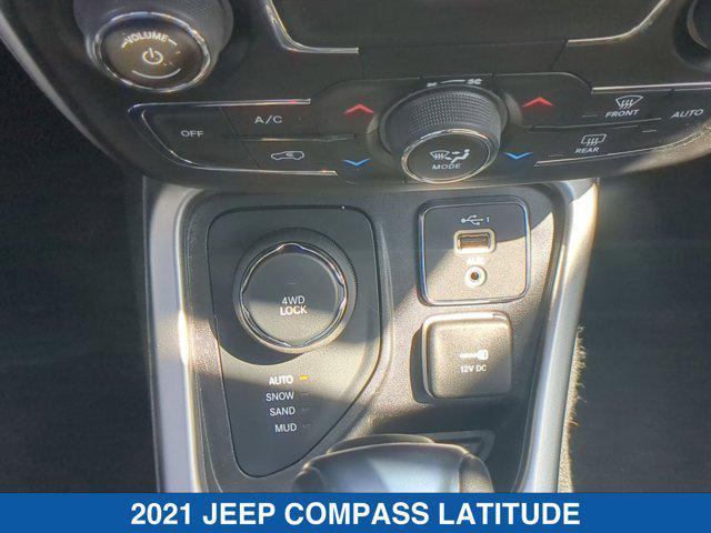 used 2021 Jeep Compass car, priced at $19,900