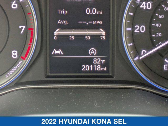 used 2022 Hyundai Kona car, priced at $22,900