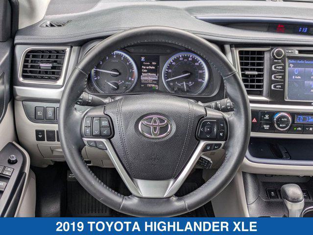 used 2019 Toyota Highlander car, priced at $26,990