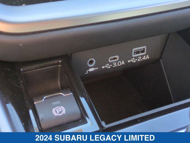 used 2024 Subaru Legacy car, priced at $30,500