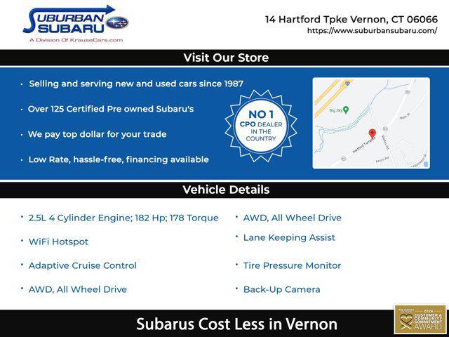 used 2025 Subaru Crosstrek car, priced at $29,950