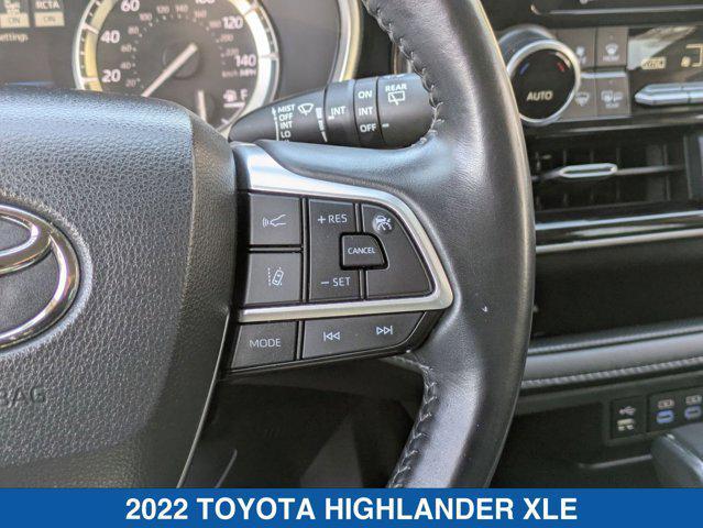 used 2022 Toyota Highlander car, priced at $36,990