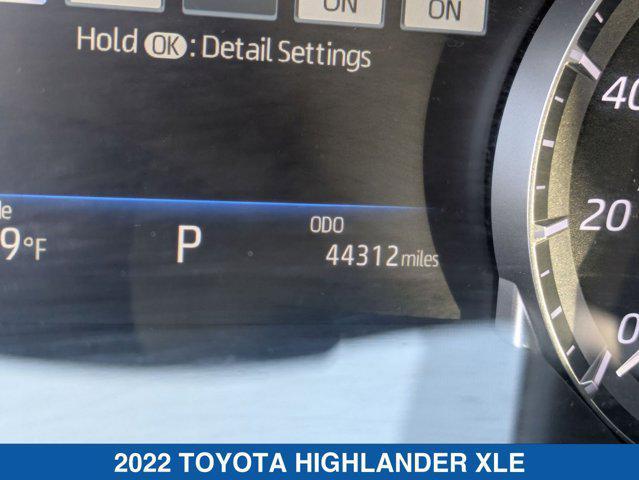 used 2022 Toyota Highlander car, priced at $36,990