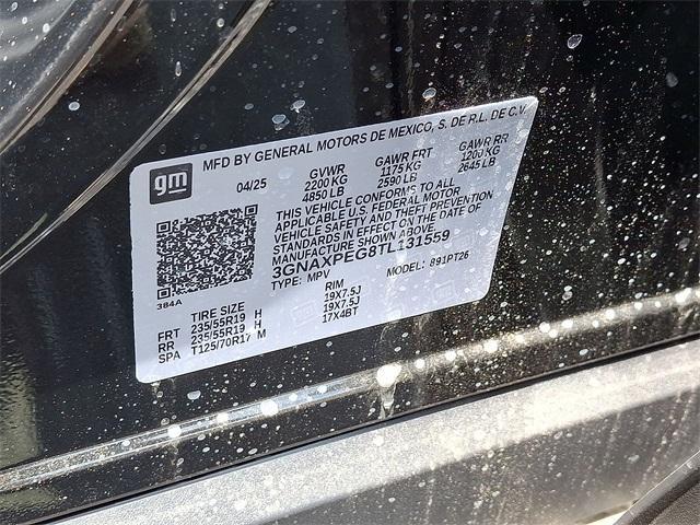 new 2026 Chevrolet Equinox car, priced at $32,171