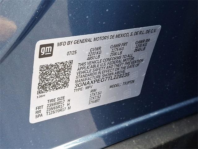 new 2026 Chevrolet Equinox car, priced at $36,338